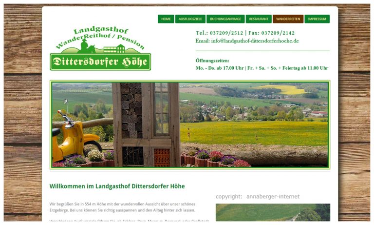 Landgatshof und Wanderreithof Dittersdorfer Höhe